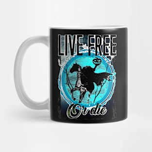 HEADLESS HORSEMEN LIVE FREE OR DIE variant C Mug